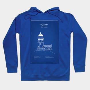 Split Rock Lighthouse - Minnesota - AD Hoodie